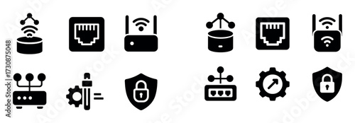 Smarthome Network Icons