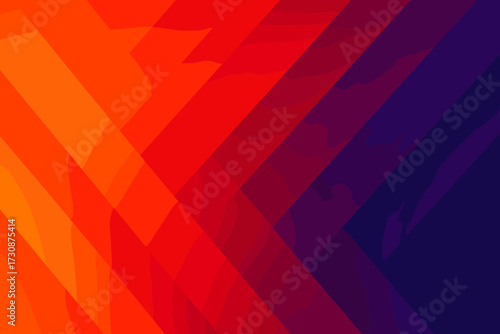 Sharp illustration gradients vector orange purple crimson stripes gradient fiery vivid dynamic