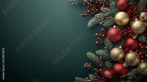 Sparkling Dark Blue Festive Holiday Glitter Background for Elegant Product Display