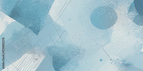 Abstract grunge background with water drops on window and cold winter texture