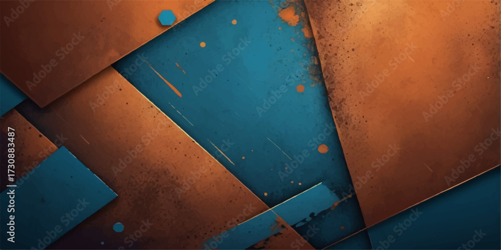 Grunge texture of an old metal plate with rivets on a dirty steel ship wall for a vintage design pattern