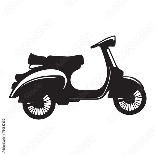 Scooter Silhouettes svg