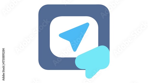  Telegram Icon Design for Instant Messaging