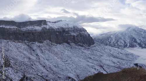 Snowy Peaks of Shahdag Mountains, Azerbaijan
