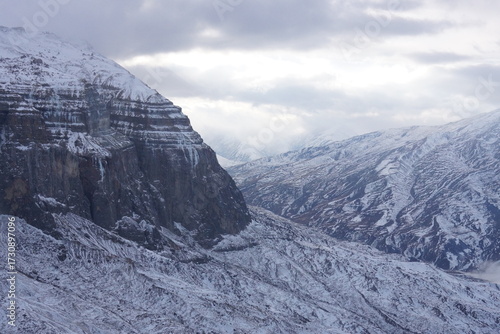 Snowy Peaks of Shahdag Mountains, Azerbaijan