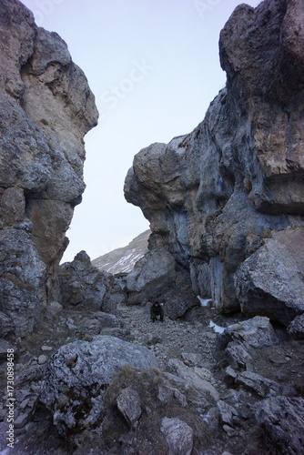Snowy Peaks of Shahdag Mountains, Azerbaijan