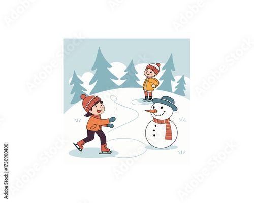 premium vector set of happy kids playing Free SVG Download