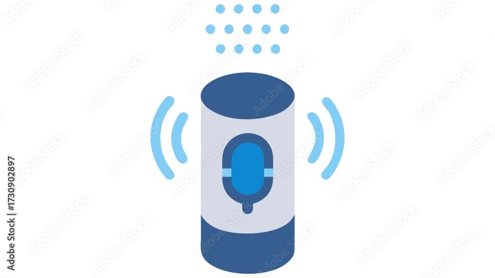  Creative Voice Assistant Icon for Digital Interaction