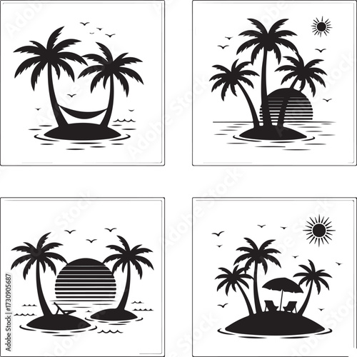 Creative jobs icon set. Thin line editable stroke icons illustration for arts, design, media, content, music, fashion professions careers
