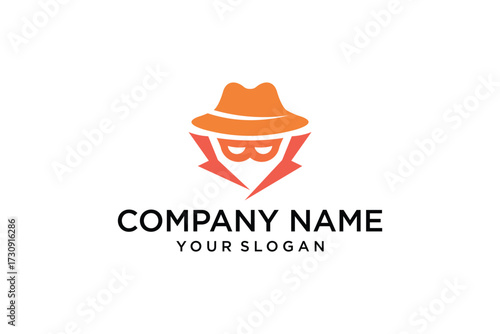 Spyware icon in simple design. Vector illustration