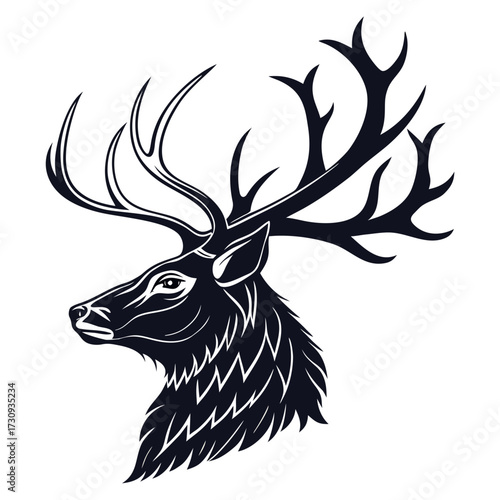 deer head silhouette