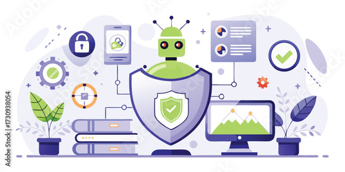 Cyber threat detection system with AI scanning digital data