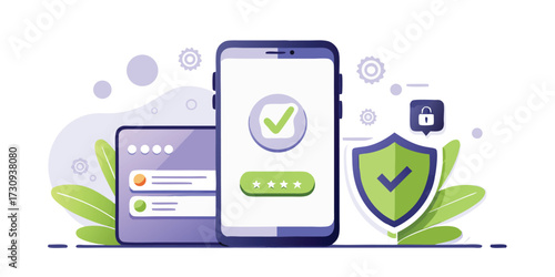 Two-factor authentication with smartphone OTP code verification