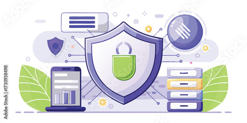 Firewall protection with shield and encryption