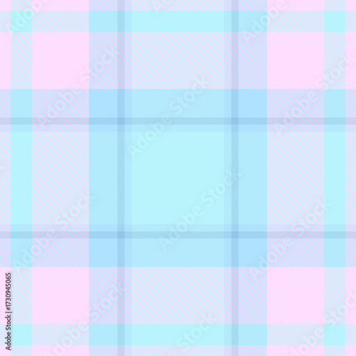 Pastel plaid design. Soft, versatile textile background, suitable for spring fashion, Easter themes, baby products, or gentle graphics. Elegant, calming pattern.