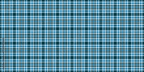 Classic blue plaid pattern. A versatile and seamless textile design, perfect for backgrounds, fabrics, or digital applications requiring a timeless, traditional aesthetic.