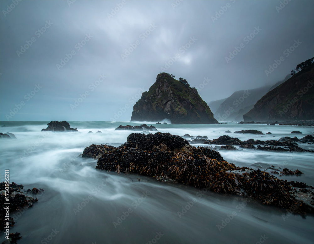 Obraz premium beach at sunset
