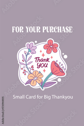 Thankyou card thank you 