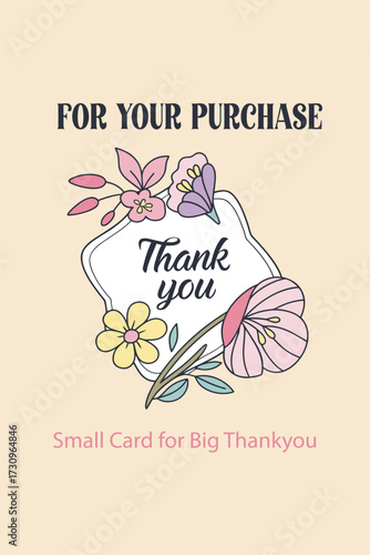 Thankyou card thank you 