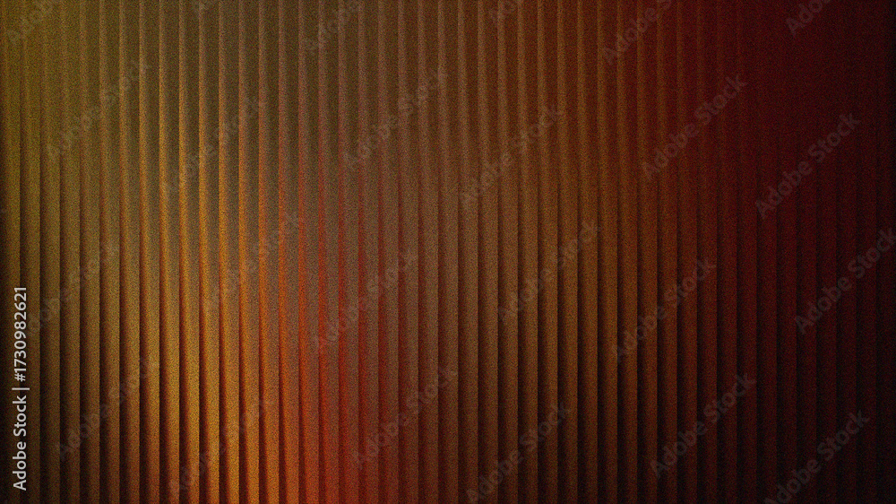 Fototapeta premium Abstract brown and black gradient background with vertical lines and grainy texture creating a vintage and rustic design for various creative projects