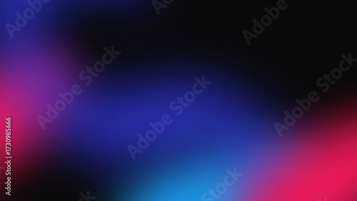 Contemporary abstract background showcasing a fusion of pink, blue, and black shades, resulting in a visually striking and aesthetically pleasing composition