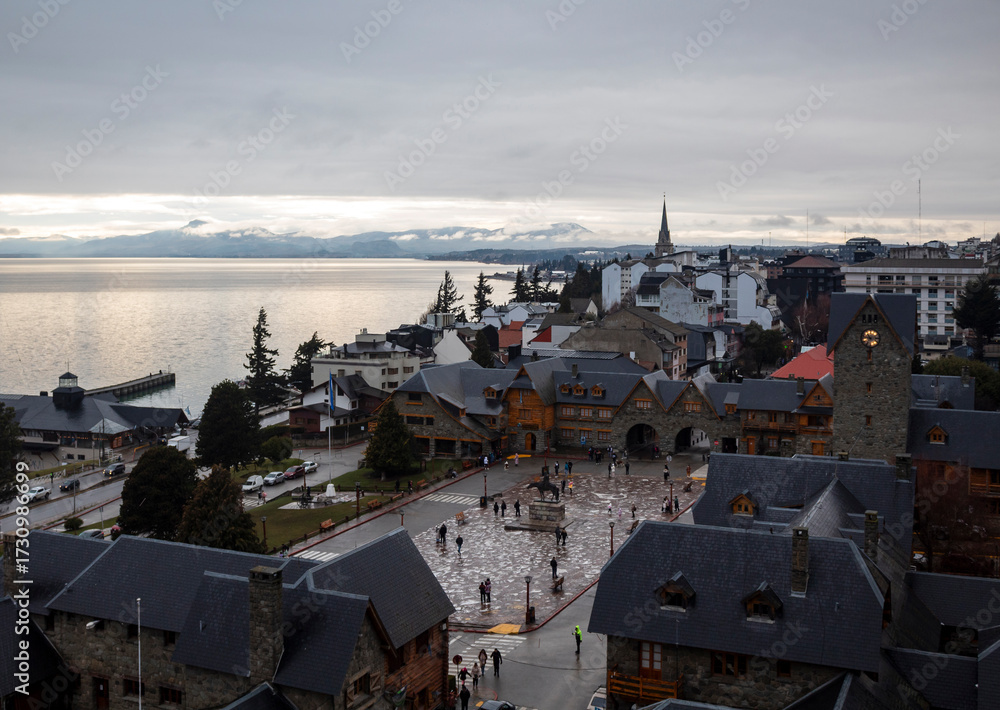 Obraz premium nublado em Bariloche Argentina Patagônia