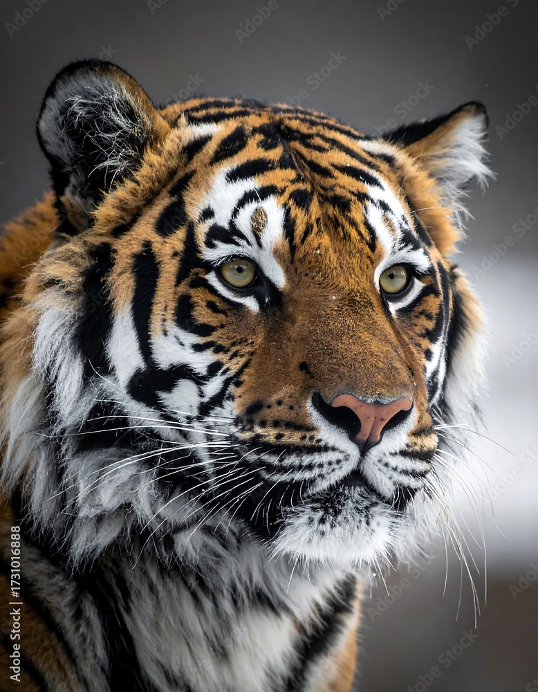 Fototapeta premium Close-up of a tiger's head