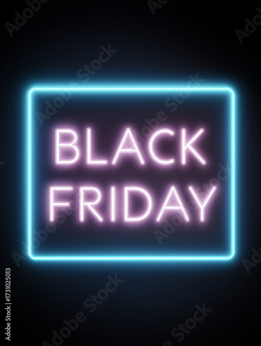 A glowing neon sign for retail and promotion announcements.