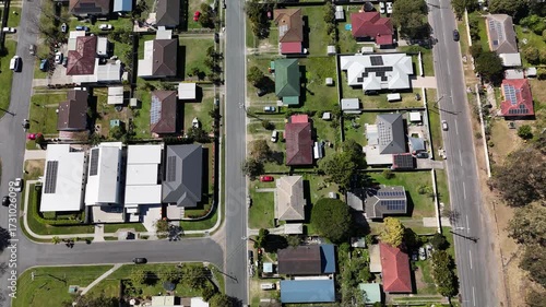 Western Residential Suburbs of Brisbane, Queensland – Stunning 4K Aerial Drone Footage of Ellen Grove with Low-Density Housing Estates, Tree-Lined Roads, Solar Homes, Parks, Urban Green Space, Forest