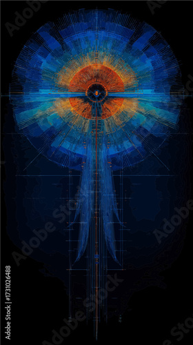 Colorful sound wave visualization against a dark background showing audio frequencies and amplitudes