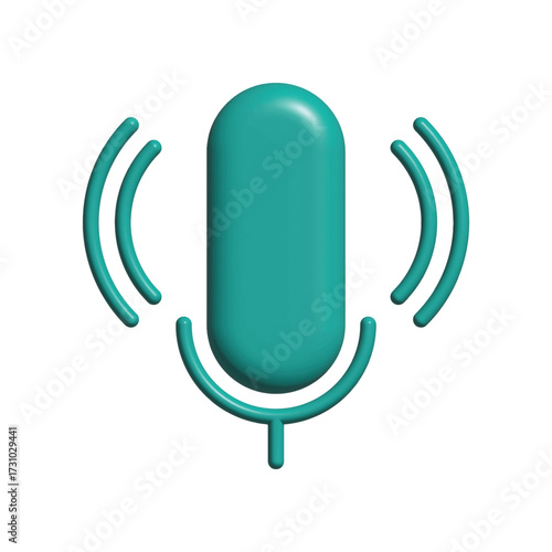 Mic icon design template
