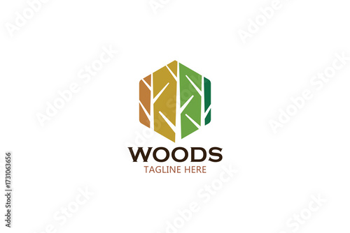 Free Download Woods Furniture Architecture Decor Logo Concept Brand Identity - GFXLoad