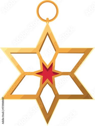 vector illustration of star