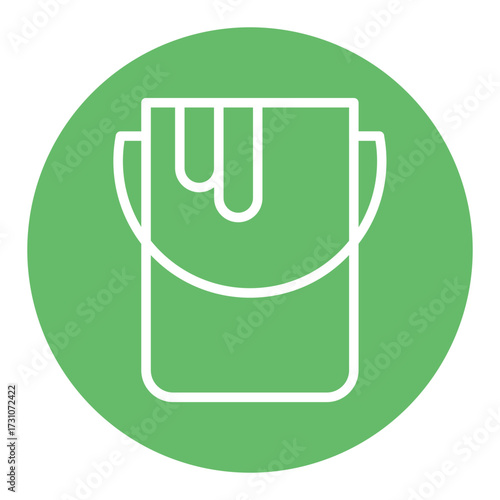 Paint Bucket Vector Icons