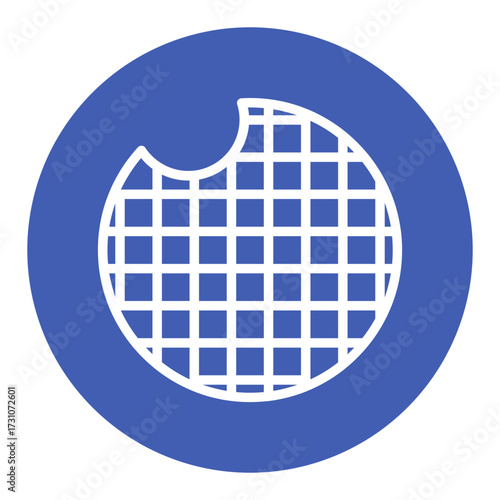 Waffle Vector Icons