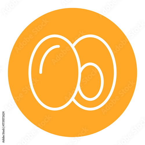 Boiled Egg Vector Icons