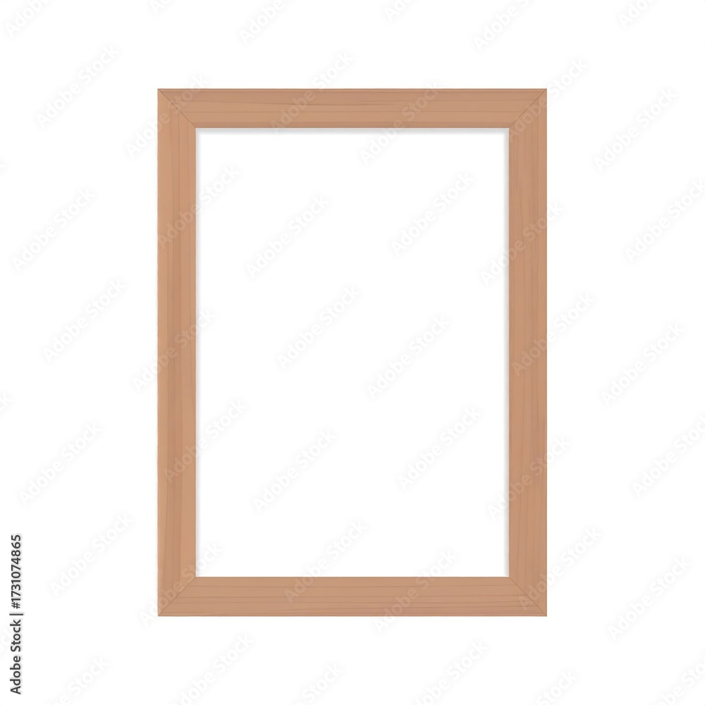 Obraz premium Simple Beige Picture Frame.