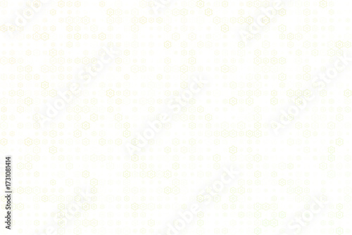 Subtle Light Green Geometric Pattern with Abstract Gear-like Shapes on a Clean White Background, Modern Minimalist Design for Digital and Print Media