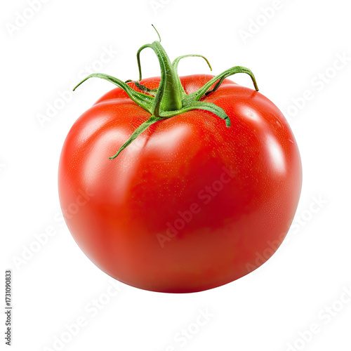 Wallpaper Mural Close-up of a single, ripe tomato Torontodigital.ca