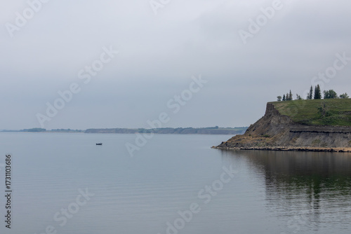 Riverdale Dam on int Missouri River in North Dakota