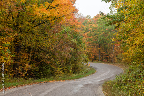 North Frontenac Ontario Canada - Back roads in colour