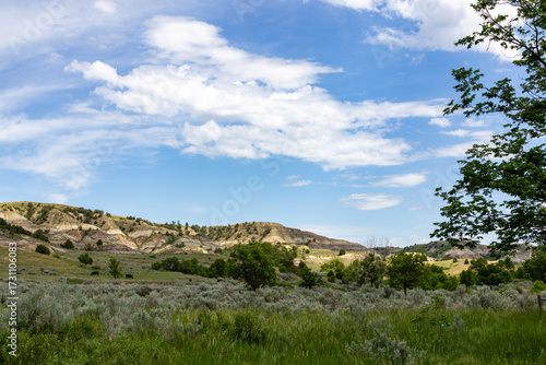 Theodore Roosevelt National Park Badlands