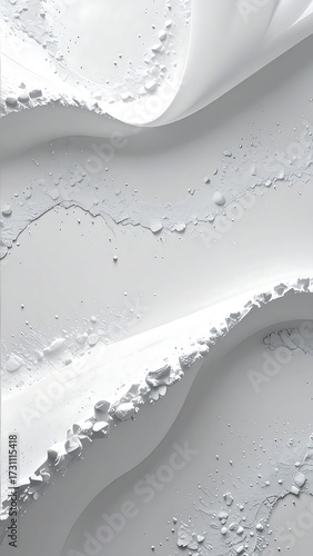 White Powdery Substance Texture.