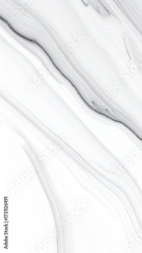 Wallpaper Mural Abstract White Marble Texture with Gray Veins Elegant Stone Pattern Subtle Background for Design High Resolution Torontodigital.ca