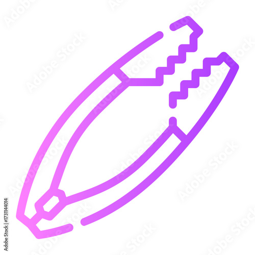 tweezers gradient icon