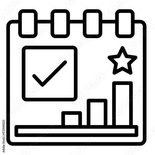 Calendar Planning  Icon Set Multiple Style Collection