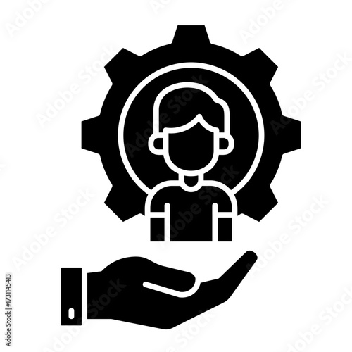 Human Resource Management  Icon Set Multiple Style Collection