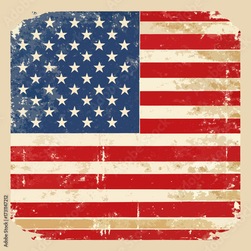 "A perfectly proportioned vector flag of the United States of America.