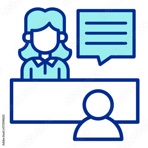 Employee Communication  Icon Set Multiple Style Collection