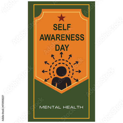 Self Awareness Day sticker
